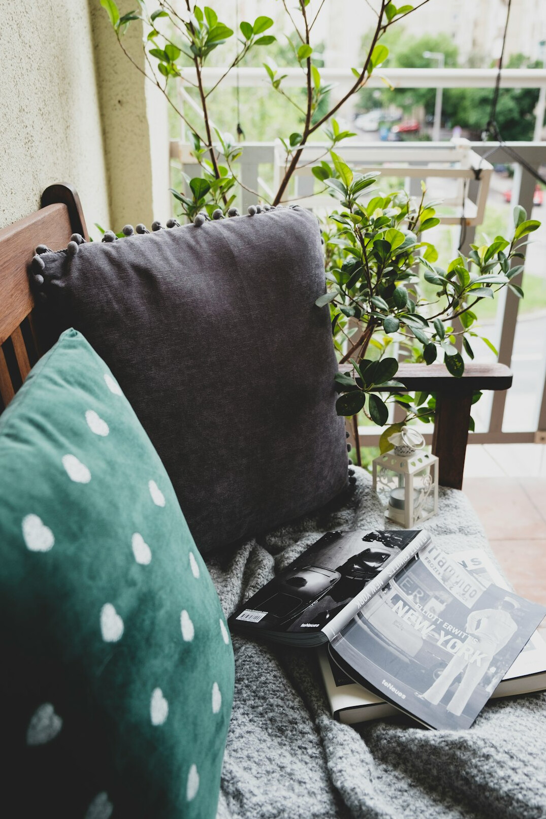 cozy reading nook